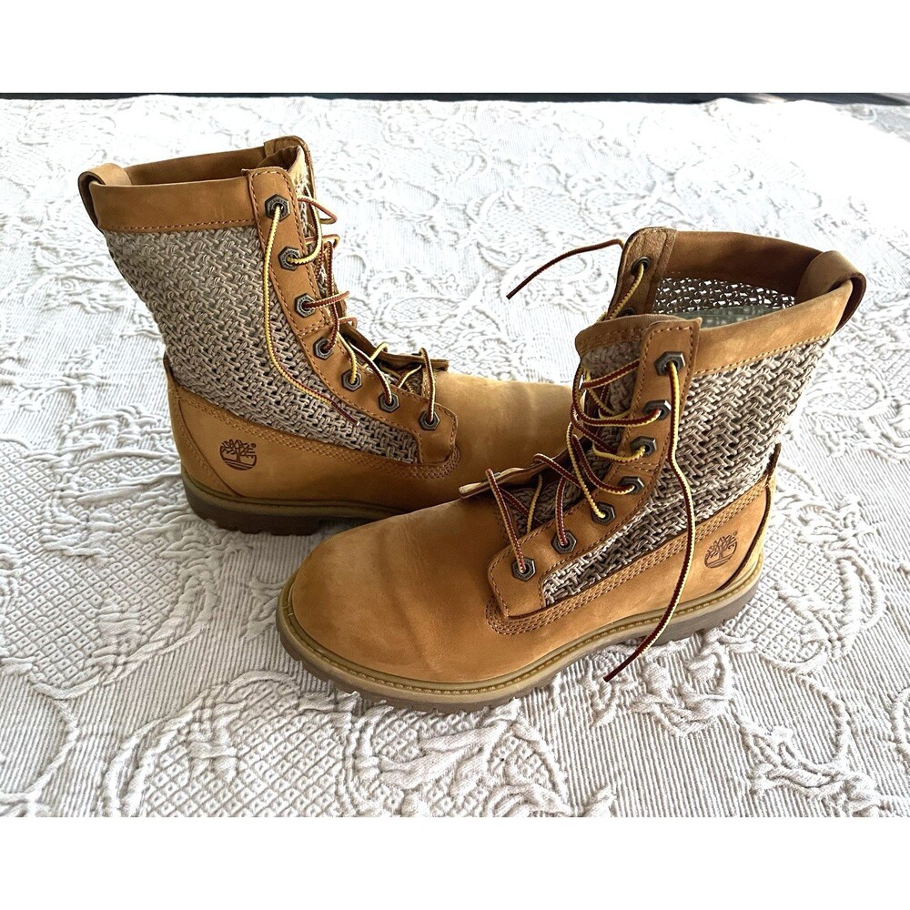 Timberland Authentics Anti-Fatigue Open Weave Model A13GC Wheat Nubuck Lady 7.5